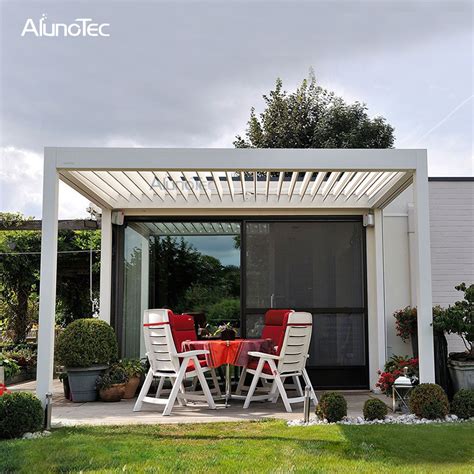 Low Price Motorized Aluminum Pergolas With Screens And Lights Buy
