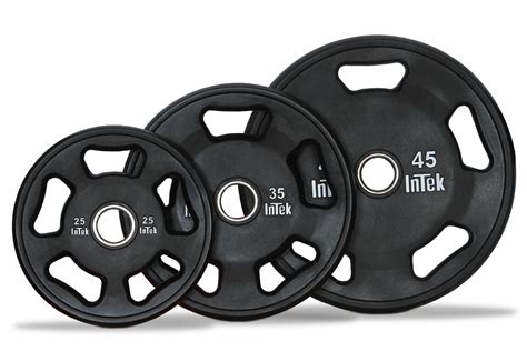 Intek Premium Urethane Coated Weight Plates For Sale