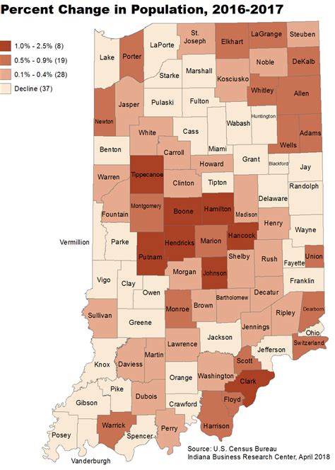 Thematic Maps Stats Indiana