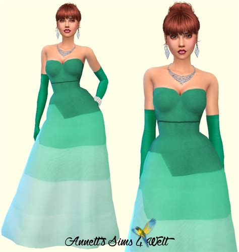 Sims 4 Ccs The Best Prom Dress Part 3 By Annett85