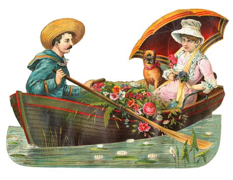 Antique Images Free Romantic Clip Art Victorian Graphic Of Couple In