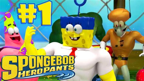 Bob Esponja Spongebob Heropants Level 1 Youtube