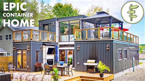 Mind Blowing Modular Shipping Container Home With Open Concept Design