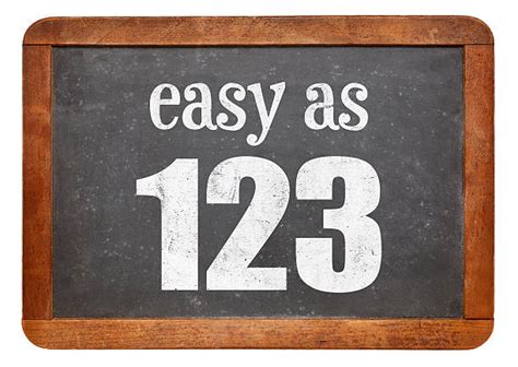 Easy As 123 Silhouette Stock Photos Pictures And Royalty Free Images