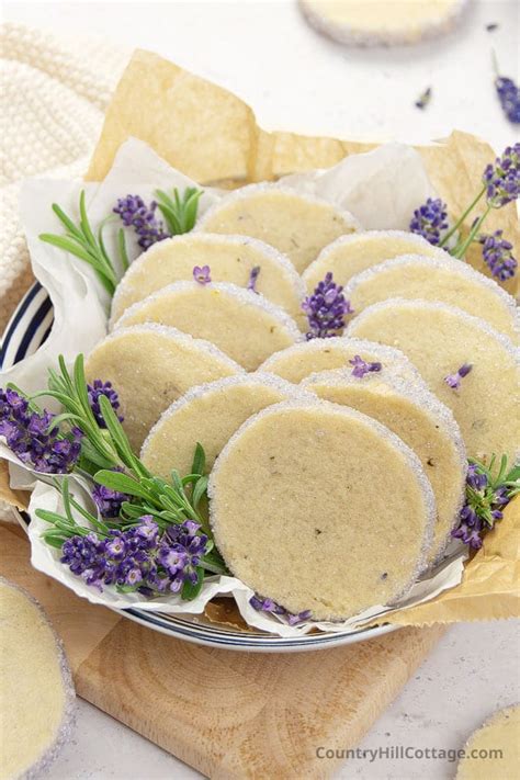 Lavender Cookies Easy Lavender Shortbread Recipe