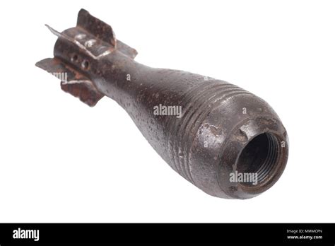 World War Ii Mortar Shell Stock Photo Alamy