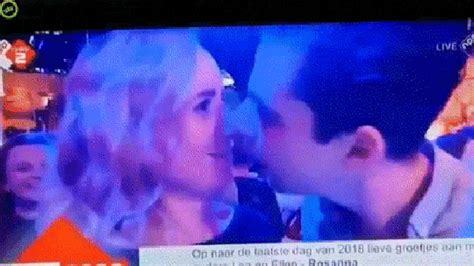Awkward Moment Woman Rejects Mans New Years Kiss On Live Tv Metro News