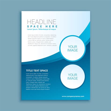 Business Brochure Or Flyer Design Template Download Free Vector Art