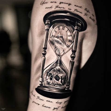 discover more than 80 sand glass timer tattoo latest vn