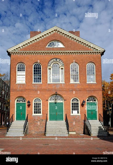 Old Town Hall Salem Massachusetts Usa Stock Photo Alamy