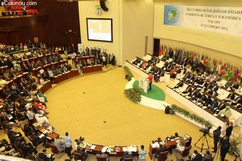 Malabo Guinée Equatoriale Le Président A Pris Part Au 3è Sommet Des