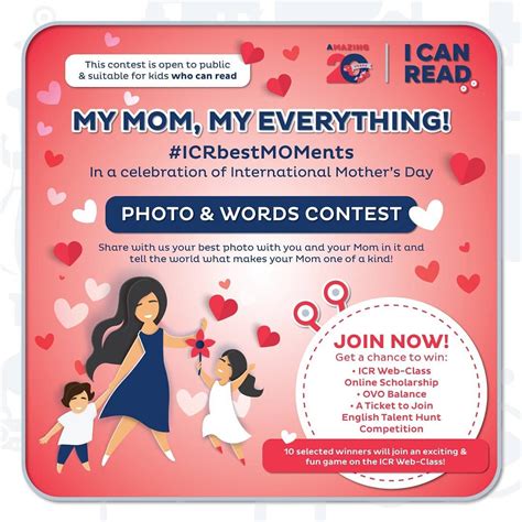 Kontes foto dan caption MY MOM, MY EVERYTHING - lomba foto bayi balita anak 2020 / 2021