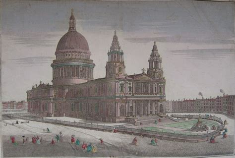 England London Gb Probst A North West View Of St Pauls