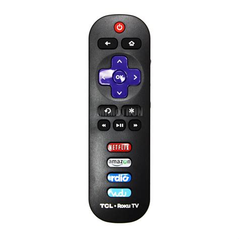 Depending on which tcl roku tv you are using, you will have one of the following remotes. GENUINE TCL RC280 ROKU SMART TV Remote Control RDIO, VUDU ...