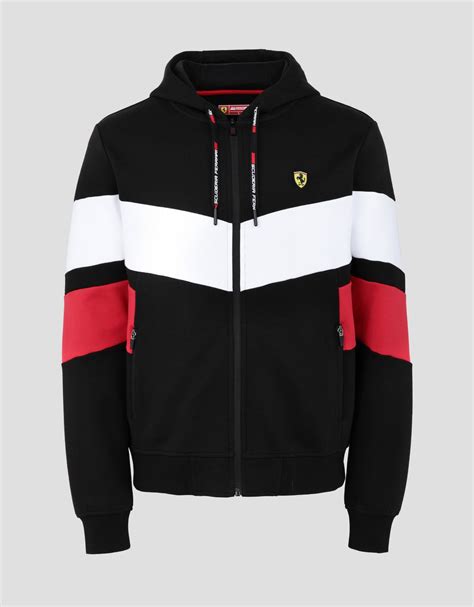 Check spelling or type a new query. Ferrari Men's double knit sweater with hood Man | Scuderia ...