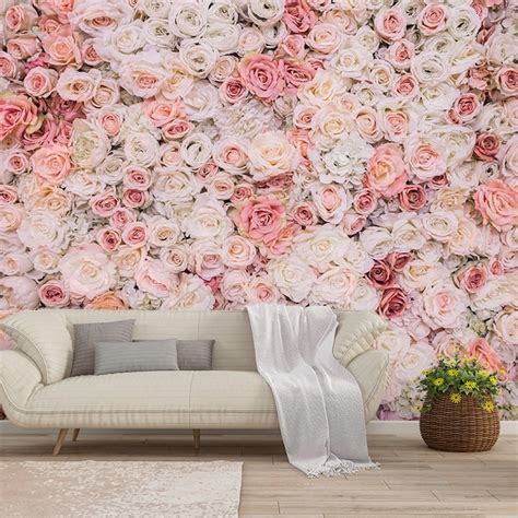 Floral Wall Murals Etsy