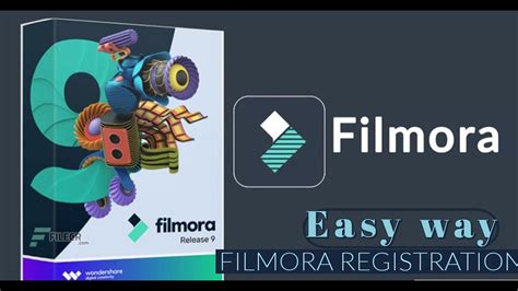 How To Register Filmora 9 L New Update Released L Registration Code
