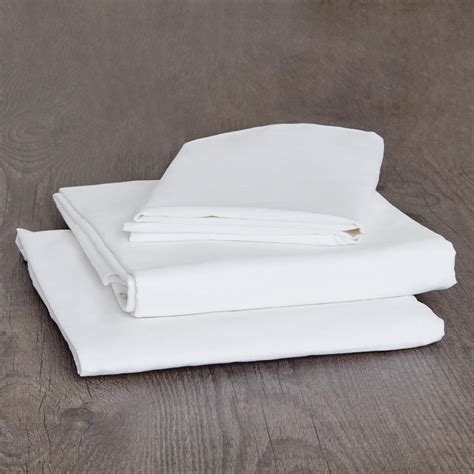 Mitre Essentials Spectrum Bed Linen Set White Single Hb995 Buy
