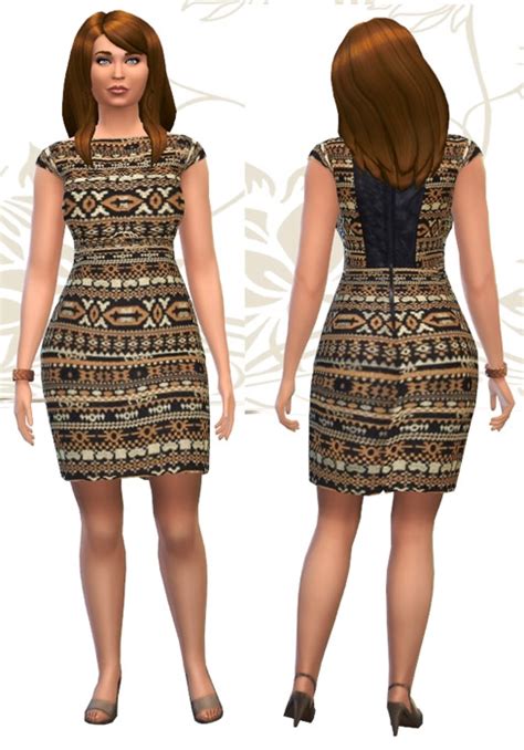 GÉometrie 5 Dresses Collection By Fuyaya At Sims Artists Sims 4 Updates