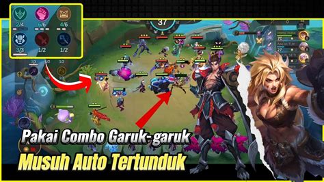 Combo 6 Wrestler 3 Mecha Squad Garuk Garuk Musuh Auto Tertunduk