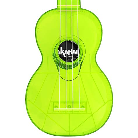 Ukulele AKAHAI GHOST Soprano Acústico LEMON Marinos Music Sua loja