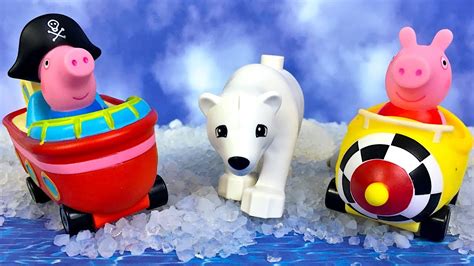 Peppa Pig And George Visit The Artic And Learn All About Polar Bears