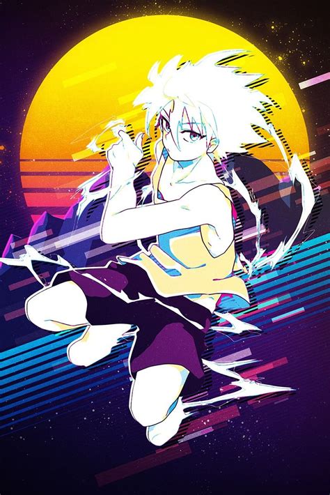 Check spelling or type a new query. 'Zoldyck Killua ' Poster by 80sRetro | Displate | Anime ...
