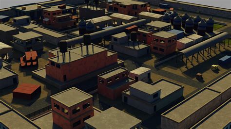 Modular Fps Game Environment And Assets 3d Model By Sathak