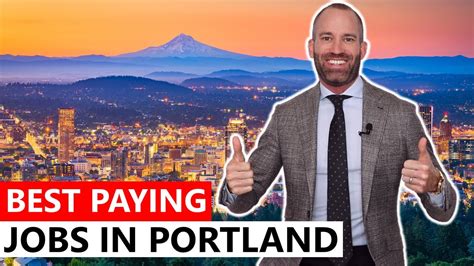 Best Paying Jobs In Portland Youtube