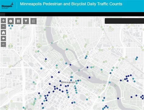Bicycle And Pedestrian Counts City Of Minneapolis