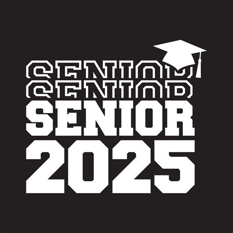Senior Class Of 2025 Vector T Shirt Design 7331415 Vector Art At Vecteezy