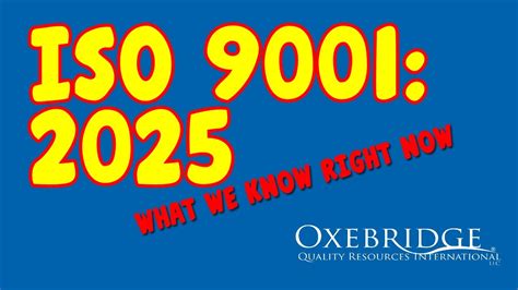 Iso 9001 2025 What We Know Right Now Youtube