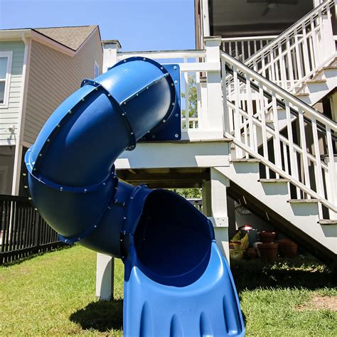 How To Add A Slide To Your Backyard Deck The Home Depot