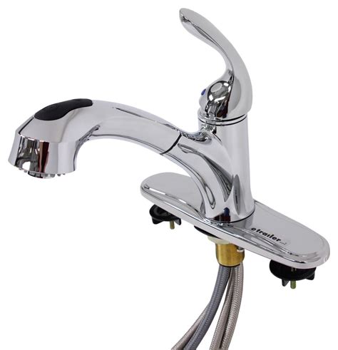 Related:rv kitchen faucet pull out rv kitchen sink faucet rv bathroom faucet rv shower faucet rv kitchen faucet rv marine camper kitchen sink faucet spout single hole water faucet 280x8mm. Phoenix Faucets Hybrid RV Kitchen Faucet w/ Pull Out Spout ...