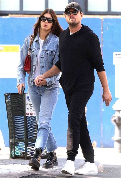 Leonardo Dicaprio And Camila Morrone Wear Matching Sandals