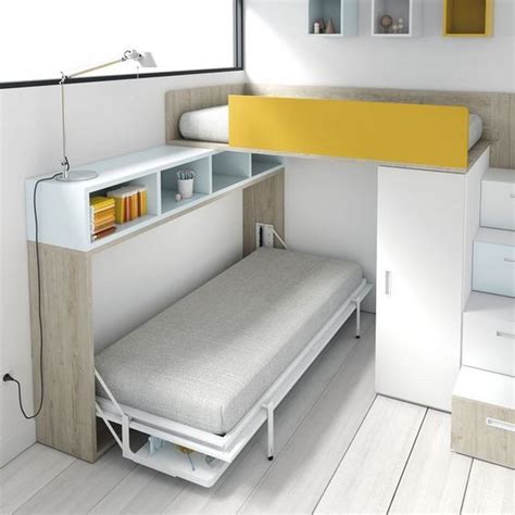 Go vertical with your nightstand. Pin on Storage Convertible Furniture Space Saving Ideas