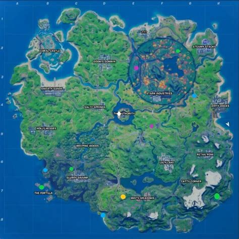Fortnite Chapter 2 Season 4 Week 8 XP Coin Locations Guide