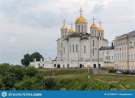 Dormition Cathedral Or Assumption Cathedral In Vladimir Stock Image