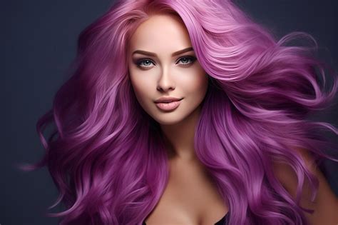 Premium Ai Image Vibrant Hair Transformations Behold The Beautiful