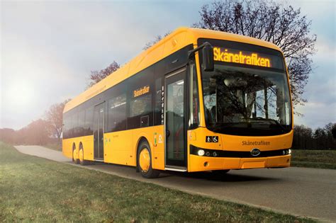 Byd Makes First Ever Delivery Of Electric Buses To Bergkvarabuss In