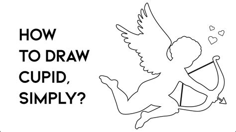 How To Draw Cupid Easy Youtube