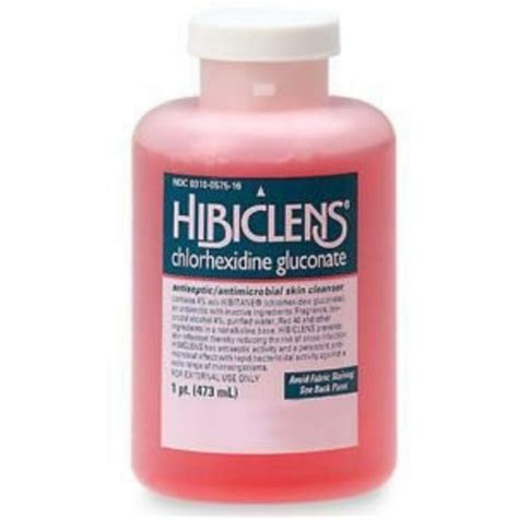 Hibiclens Antimicrobial And Antiseptic Skin Cleanser Liquid 16 Oz