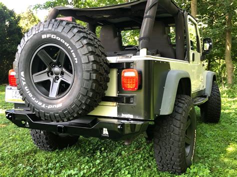 Jcr Crusader Wrangler Tj Rear Bumper Install