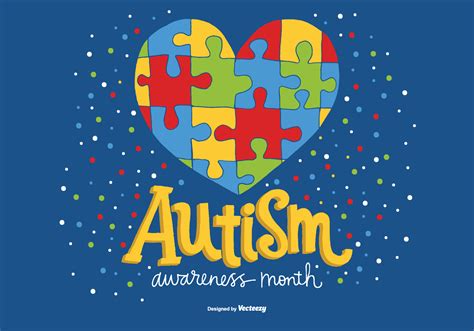 Cafepress.com has been visited by 10k+ users in the past month National Autism Awareness Month Vector 110131 - Download ...