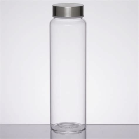 Libbey 92170 Kinetix 33 Oz Glass Water Bottle With Metal Lid 12case