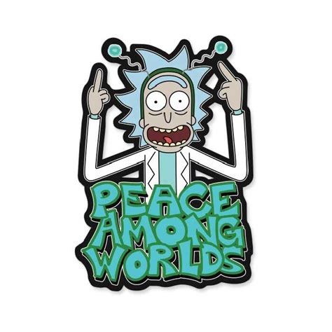 Rick And Morty: Peace Among Worlds | Official Rick And Morty Stickers