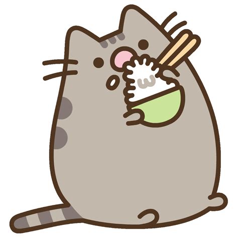 Hungry Cat Sticker By Pusheen For Ios And Android Giphy