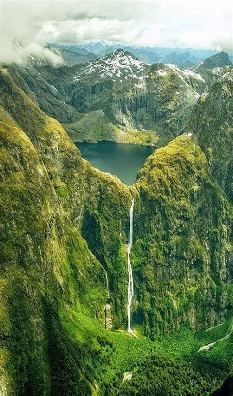 sutherland falls and lake quill new zealand these falls were discovered in 1880 by a prospector