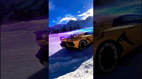 Lamborghini Svj Sliding In The Snow Youtube