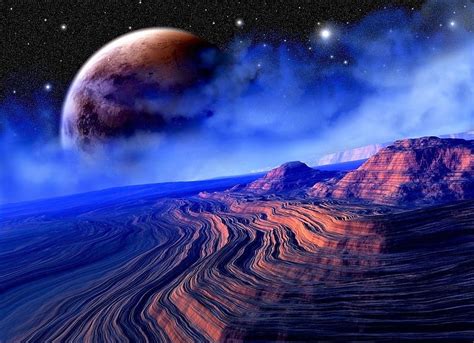 Mysteries Of Universe Unknown Earth Art Ai Planet Hd Wallpaper